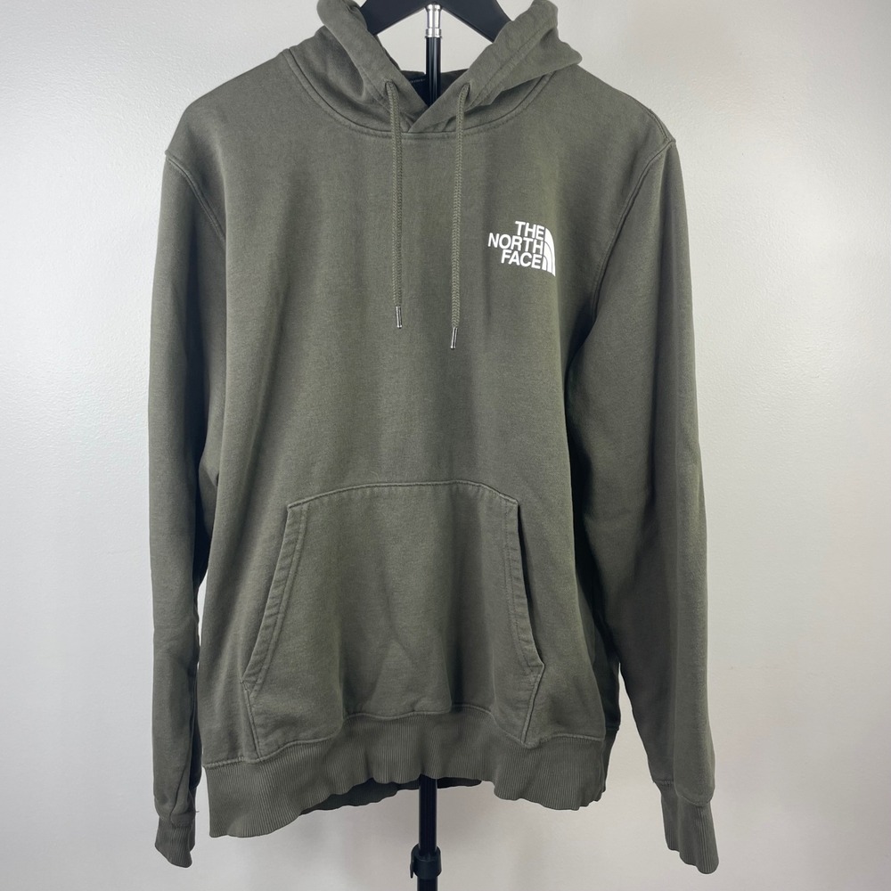 The North Face Mens Olive Green Never Stop Exploring Hoodie A7R9H Medium